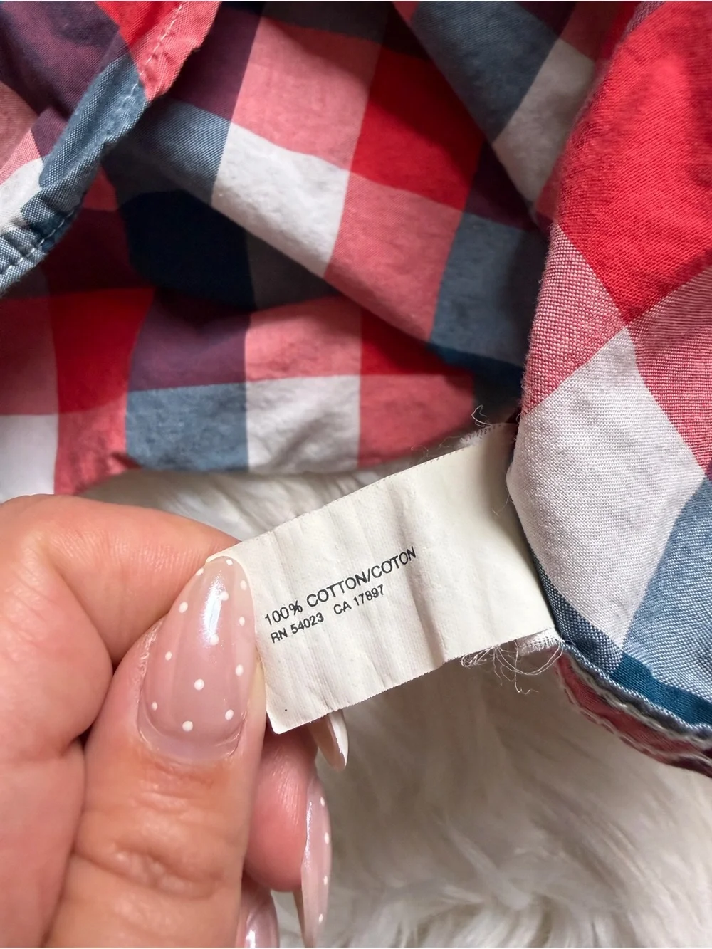 GapKids flannel shirt